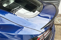 Tesla Model S 2012– Spoileris V2 (oglekļa šķiedra) foto 3