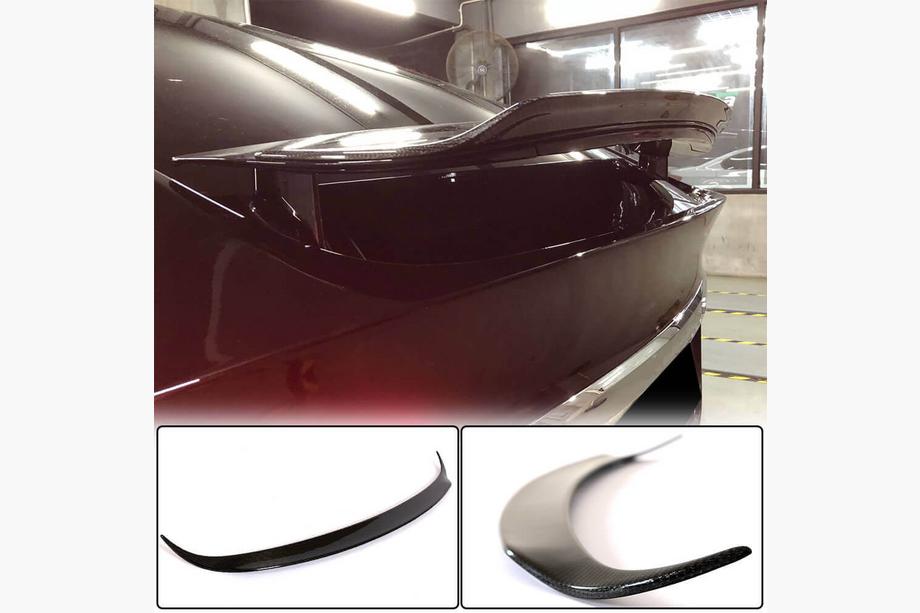 Tesla Model X 2015– Spoileris V2 (2015-2025, oglekļa šķiedra) Image