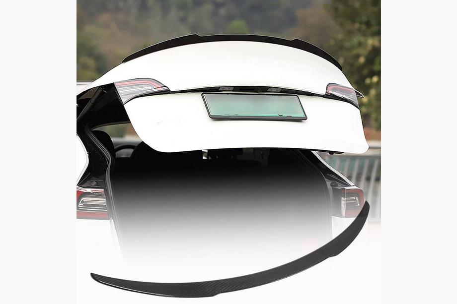 Tesla Model Y 2020– Sausā karbona spoilers V7 (2020-2023) Image