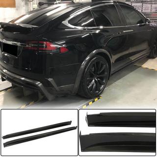 Sliekšņu uzlikas (2015-2021, Carbon) Tesla Model X 2015– foto 1