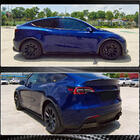 Tesla Model Y 2020– Carbon V2 sliekšņu uzlikas (2019+) foto 5