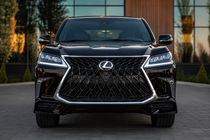 Lexus LX570/450d 2008–2022 TRD priekšējais difuzors (2016-2021) foto 2