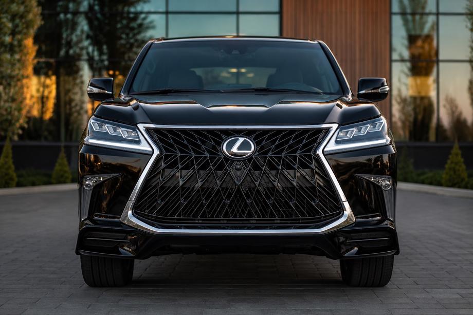 Lexus LX570/450d 2008–2022 TRD priekšējais difuzors (2016-2021) Balta krāsa Foto 2