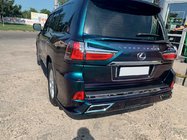 Lexus LX570/450d 2008–2022 TRD aizmugurējais difuzors (2016-2022) foto 1