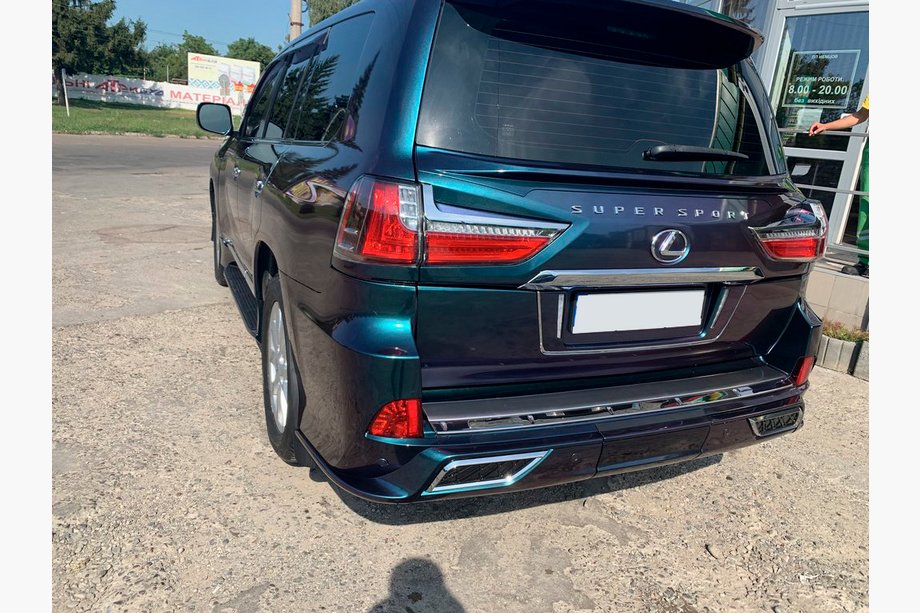 Lexus LX570/450d 2008–2022 TRD aizmugurējais difuzors (2016-2022) Image