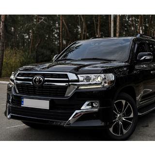 Priekšējā bampera lūpa 2016↗ (Executive 2021) Toyota Land Cruiser 200 2007–2021 foto 2