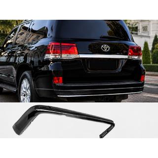 Aizmugurējā difuzora uzlika ar hromu 2016-2021 (Executive 2019/2021) Toyota Land Cruiser 200 2007–2021 foto 1