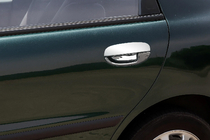 Chevrolet Lanos 1998–2017 Durvju rokturu uzlikas (nerūsējošais tērauds) Pulēts nerūsējošais tērauds foto 2