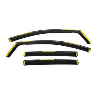 Ievietojamie logu vēja deflektori Niken Luxury (4 gab.) Honda Civic Sedan VIII 2006–2011