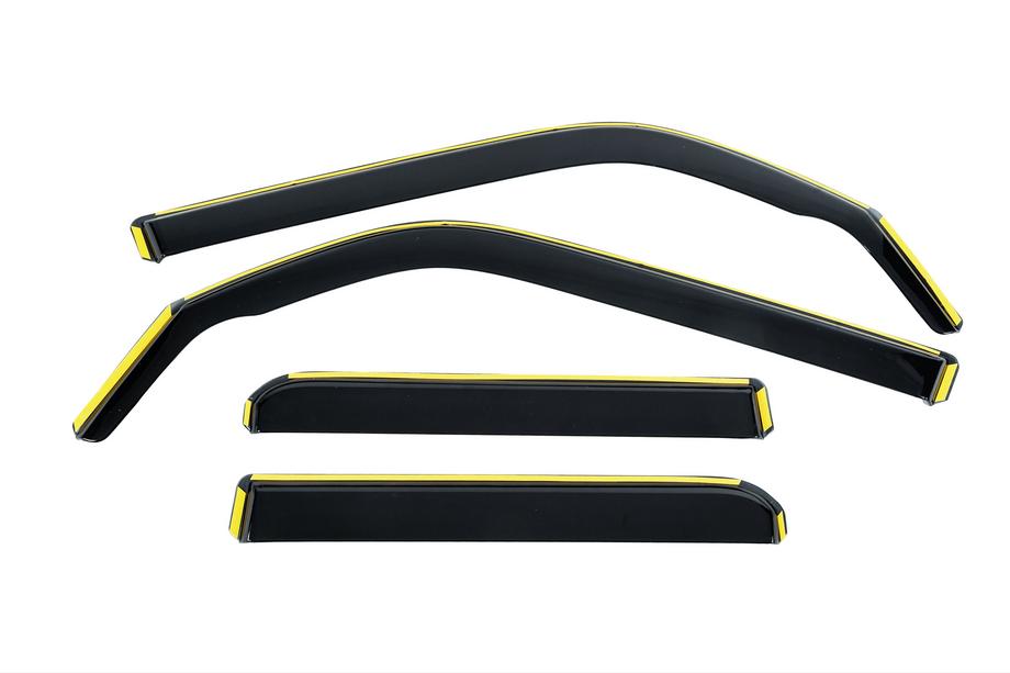 Toyota 4Runner 2009–2024 Ievietojamie logu vēja deflektori Niken Luxury (4 gab.) Image