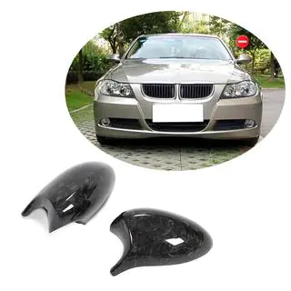 V1 spoguļu vāciņi (E90/E91 2005-2008, E92/E93 2006-2009, oglekļa šķiedra) foto 1