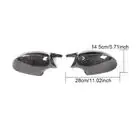 BMW 3. sērija E90/E91 2005–2011 Spoguļu vāciņi V2 (E90/E91 2005-2008, E92/E93 2006-2009, oglekļa šķiedra) foto 10