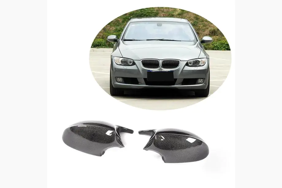 BMW 3. sērija E90/E91 2005–2011 Spoguļu vāciņi V2 (E90/E91 2005-2008, E92/E93 2006-2009, oglekļa šķiedra) Image