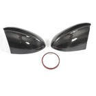 BMW 3. sērija E90/E91 2005–2011 Spoguļu vāciņi V2 (M3, oglekļa šķiedra) foto 8