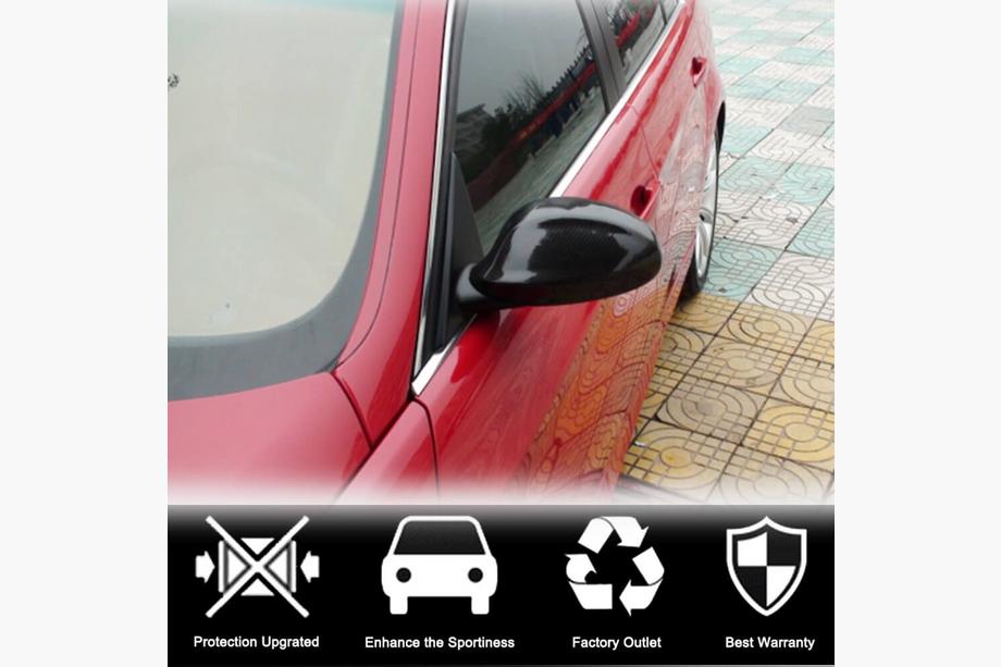 BMW 3. sērija E90/E91 2005–2011 Karbona spoguļu uzlikas V3 (2005-2008) Foto 2