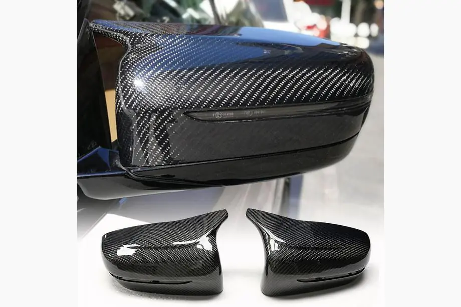 BMW 3. sērija G20/G21 2018– Spoguļu vāciņi M-Look V2 (Carbon) Image