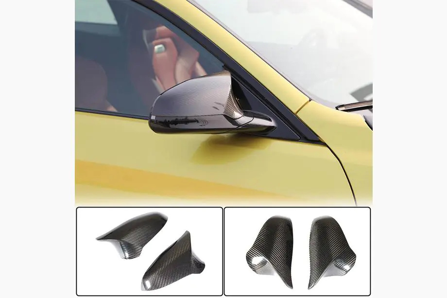 BMW 3. sērija F30/F31 2012–2019 Spoguļu uzlikas V2 (F80, oglekļa šķiedra) Image