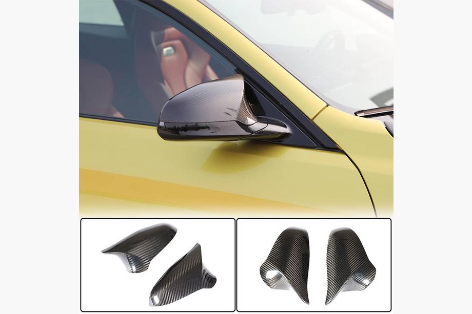 BMW 3. sērija F30/F31 2012–2019 Spoguļu uzlikas Dry Carbon V2 (M3) Foto 1