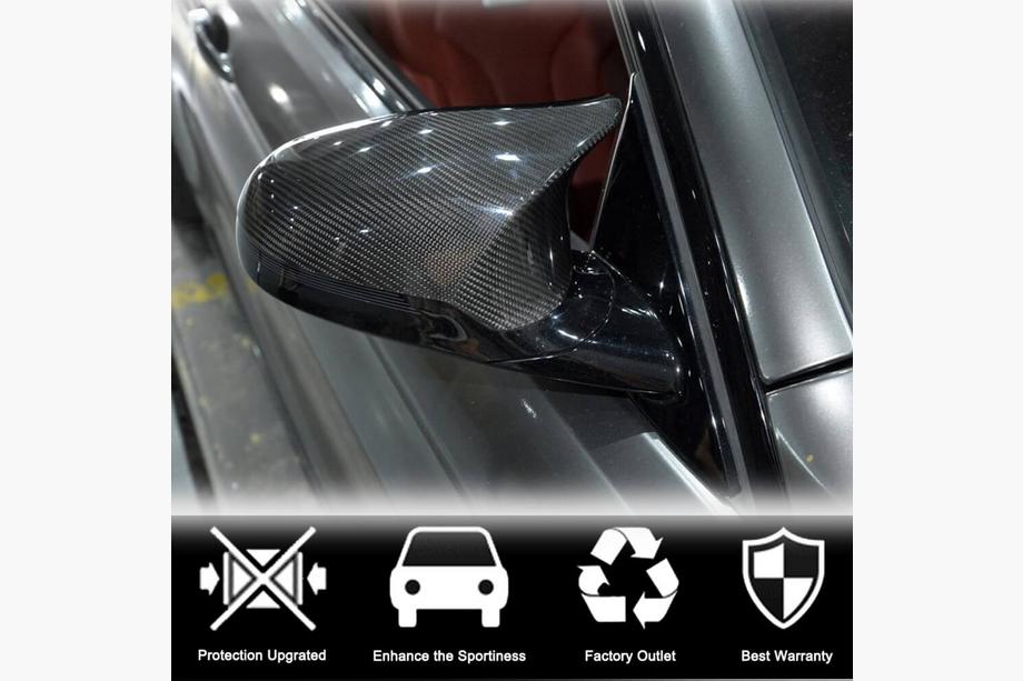 BMW 4 sērija F32/F33/F36 2012–2020 Spoguļu vāciņi V2 (F82/F83, karbons) Foto 2
