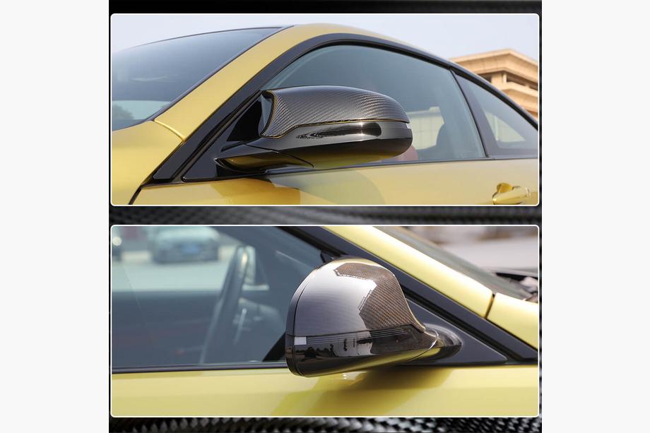 BMW 4 sērija F32/F33/F36 2012–2020 Spoguļu vāciņi V2 (F82/F83, karbons) Foto 4