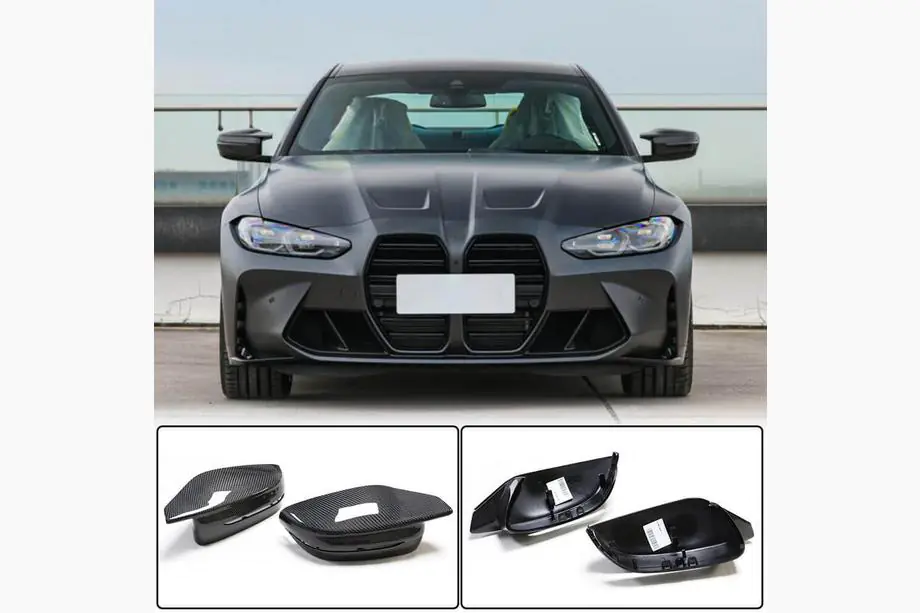 BMW 3. sērija G20/G21 2018– M-Look oglekļa spoguļu vāciņi (M3) Image