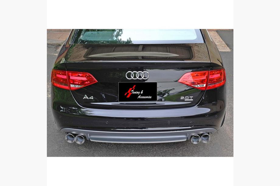 Audi A4 B8 2007–2015 Aizmugurējā bampera difuzors DPT V1 (2008-2011) Image