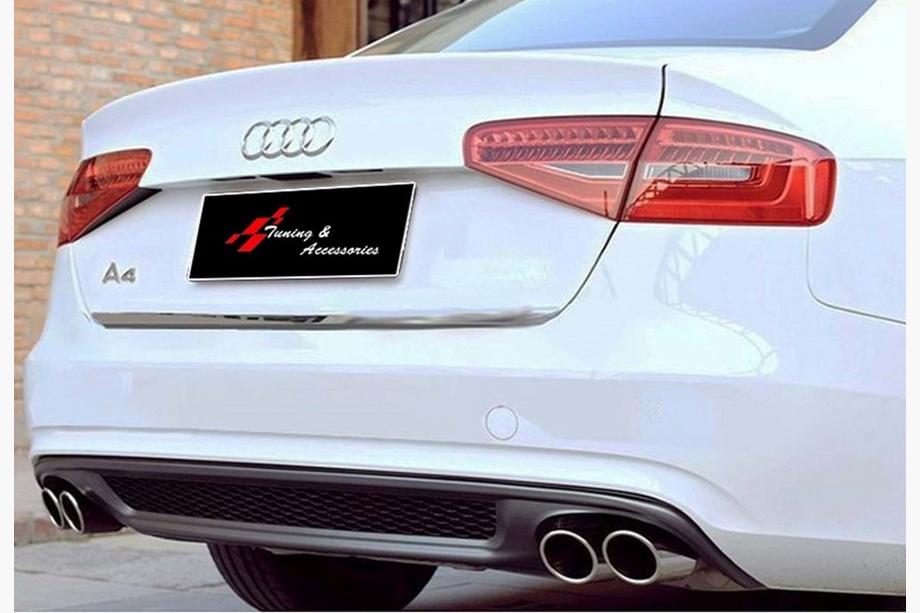 Audi A4 B8 2007–2015 Aizmugurējā bampera difuzors DPT V2 (2012-2015) Image