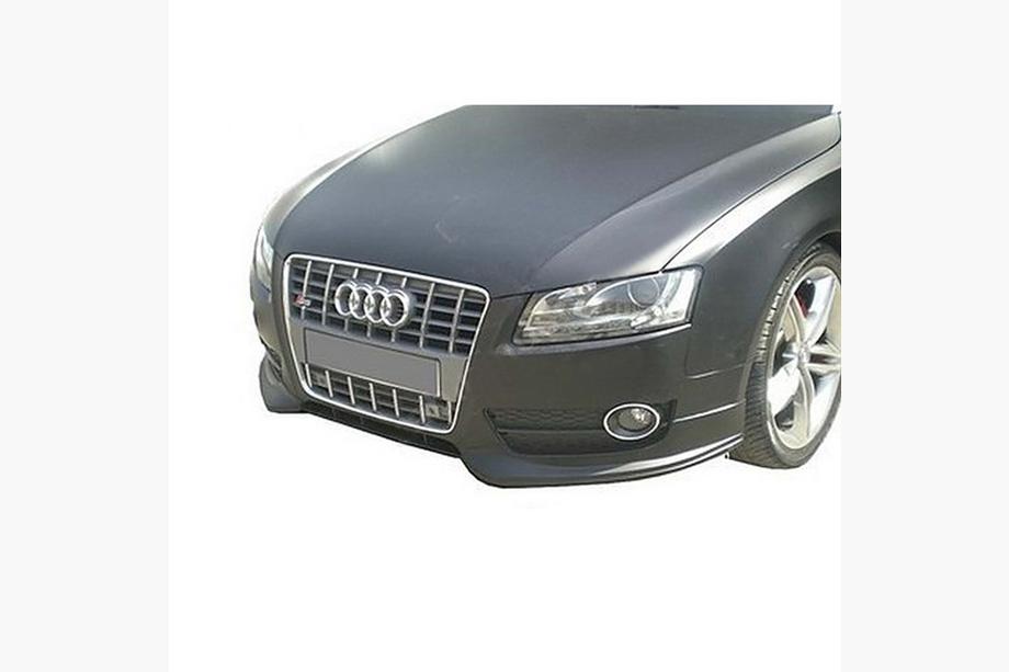 Audi A5 2007–2015 Priekšējā bampera lūpa DPT Flap (2007-2011, spīdīgi melna) Image