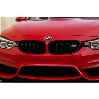 M-Look nieru tipa reste (M3 F80, matēti melna) BMW 3. sērija F30/F31 2012–2019 foto 2