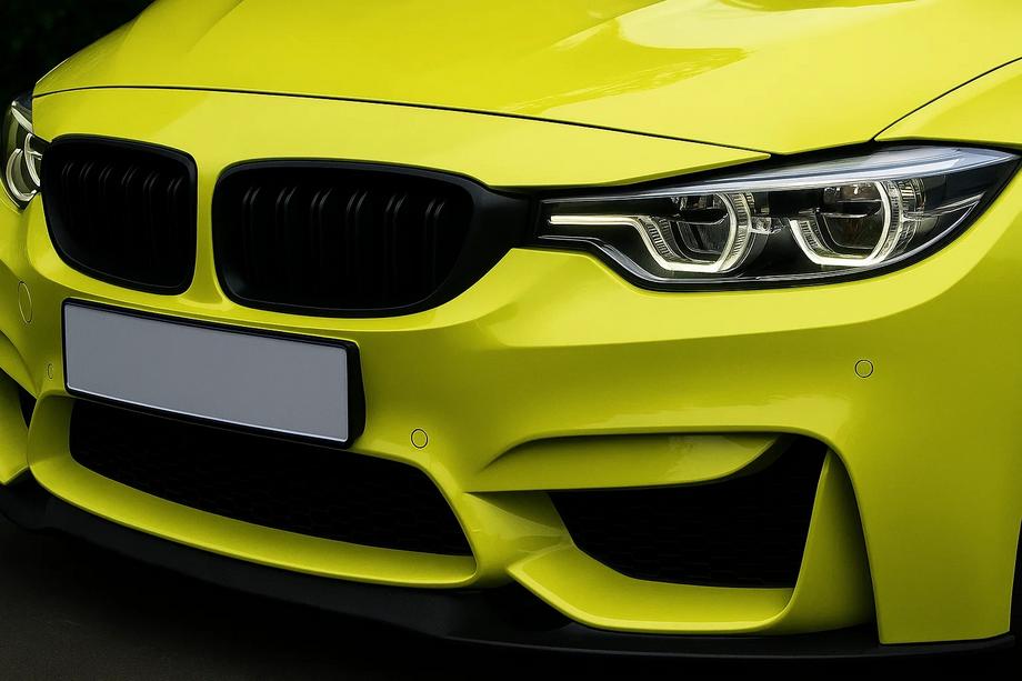 BMW 3. sērija F30/F31 2012–2019 M-Look nieru tipa reste (M3 F80, matēti melna) Image