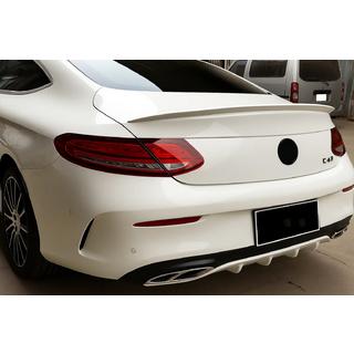 DPT spoileris (Coupé, spīdīgi melns) Mercedes C-сlass W205 2014–2021 foto 3