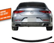 Mercedes CLS C257 2018– DPT spoileris (spīdīgi melns) foto 1
