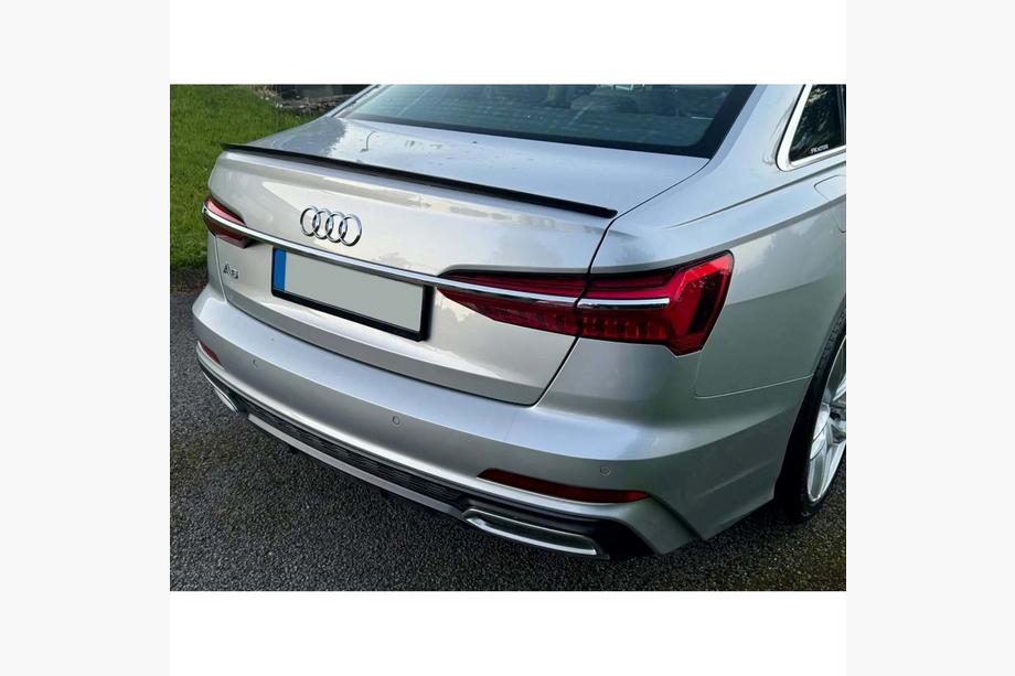 Audi A6 C8 2018–2025 DPT spoileris (spīdīgi melns) Image