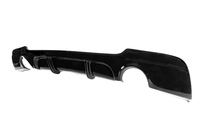 BMW 3. sērija E92/E93 2006–2013 Aizmugurējā bampera difuzors DPT (E92 M-Sport, melns spīdīgs) foto 2