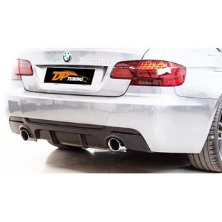 Aizmugurējā bampera difuzors DPT (E92 M-Sport, melns spīdīgs) BMW 3. sērija E92/E93 2006–2013 foto 1