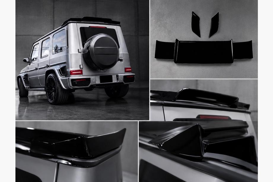 Mercedes G-Class W463 2018–2024 DPT spoileris (spīdīgi melns) Image