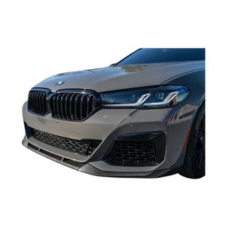 Priekšējā bampera lūpa Lip EuroCap V2 (M-Performance 2022-, melns spīdīgs) BMW 3. sērija G20/G21 2018– foto 2