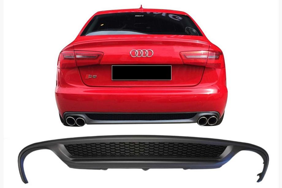 Audi A6 C7 2011–2017 Aizmugurējā bampera difuzors DPT V2 (2011-2014) Image