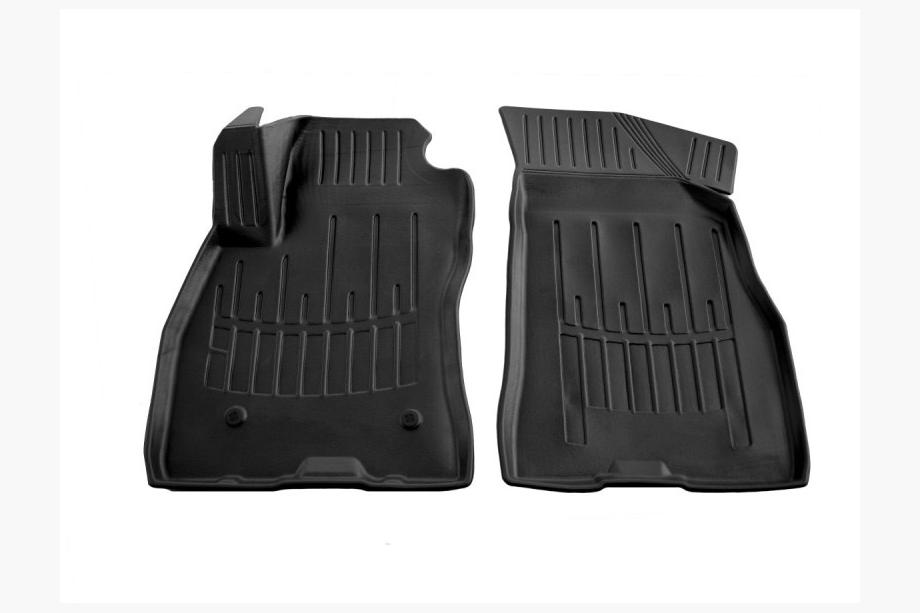Opel Combo 2012–2018 Stingray 3D priekšējie gumijas salona paklājiņi (2 gab.) Image