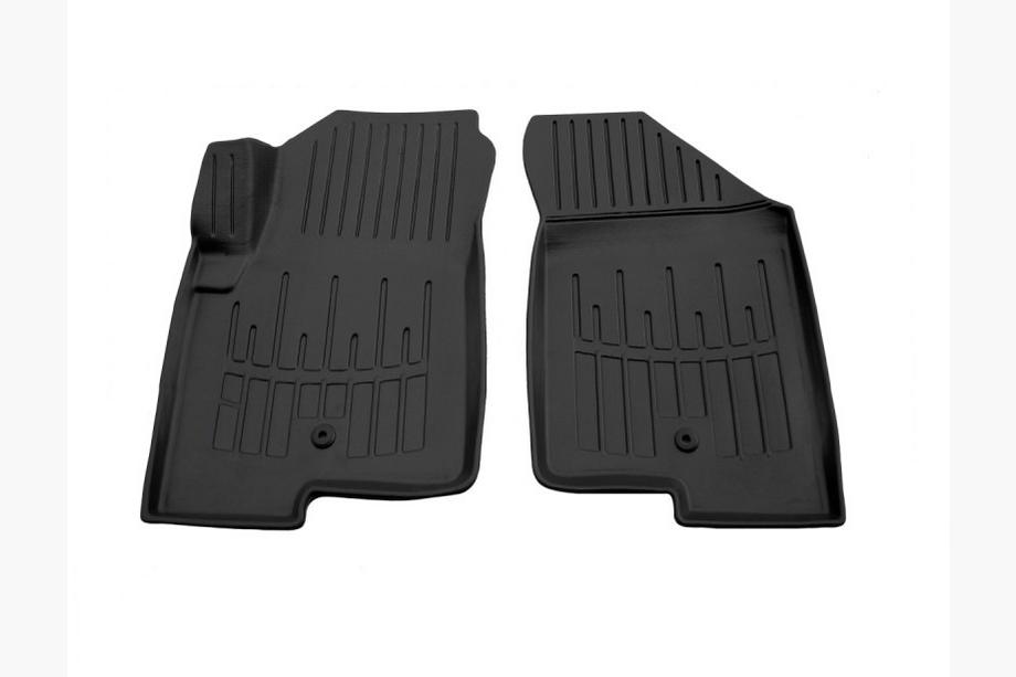 Jeep Compass 2006–2016 Stingray 3D priekšējie gumijas paklājiņi (1 klipsis vadītāja paklājiņam, 2 gab.) Image