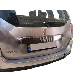Virs numura zīmes uzlika, viengabala (nerūsējošais tērauds) Renault Duster 2008–2017 foto 1