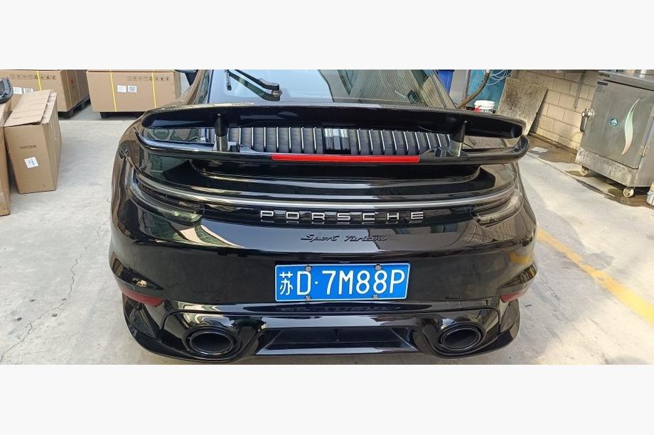 Porsche 911 (992) 2018– Spoileris Carrera (ABS plastmasa) Foto 3