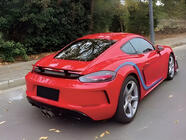 Porsche Boxster/Cayman 982 (718) 2016– GT3 virsbūves komplekts foto 2