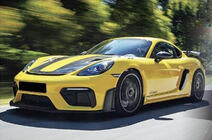 Porsche Boxster/Cayman 982 (718) 2016– GT4 RS virsbūves komplekts (bodykit) foto 2