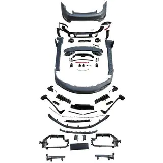 Virsbūves bodykit komplekts Turbo S foto 3