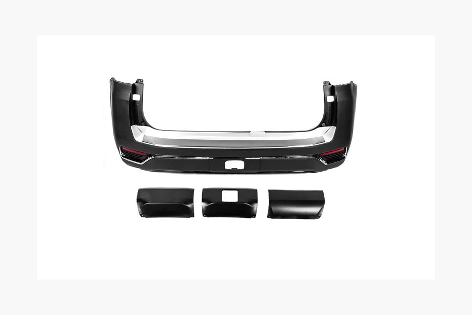 Toyota Land Cruiser 300 2021– Aizmugurējais bamperis komplektā Image