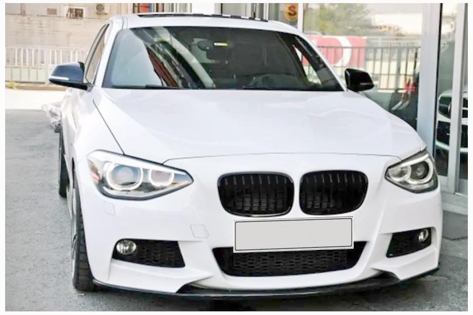 BMW 1. sērija F20/F21 2011–2019 BMW nieru restes M-Look (2011-2014, matēti melnas) Foto 1
