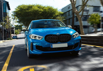 BMW 1. sērija F40 2019–2024 Nieru reste Diamond Silver (1 gab.) foto 1