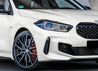 BMW 1. sērija F40 2019–2024 Nieru reste Diamond Silver (1 gab.) foto 3