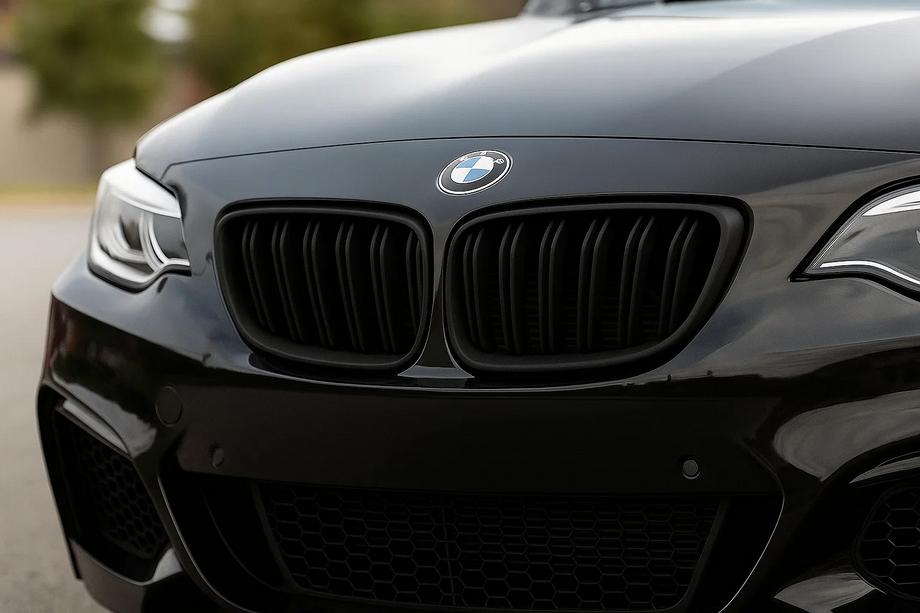 BMW 2. sērija F22/F23 2014–2021 M-Look nieru restes (matēti melna) Image